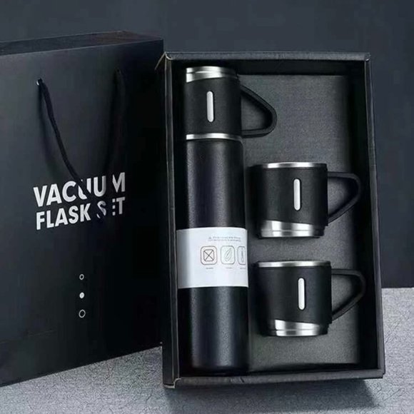 Gift Box Thermo Coffee Travel Mug, Stainless Steel Vacuum insulated - Picture 1 of 5